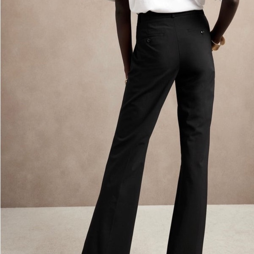 Banana Republic Black Logan Trouser